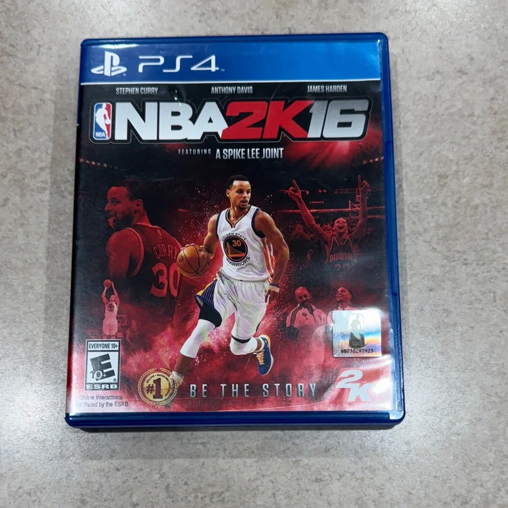 Sony NBA 2K16 PS4 Game - Blue Case